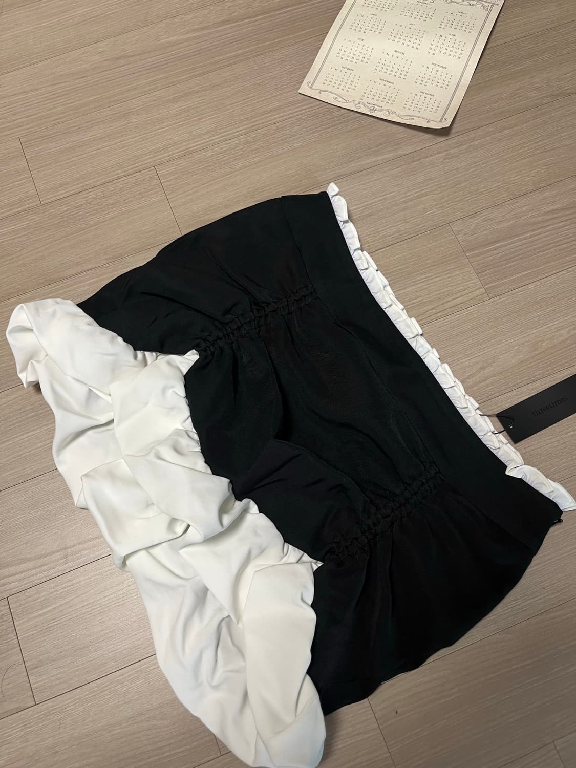 쓰리타임즈 스커트 상품이미지1