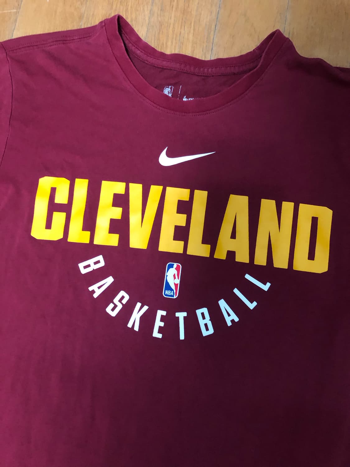 나이키 클리블랜드 캐브스 NBA 드라이핏 티셔츠 M 상품이미지3