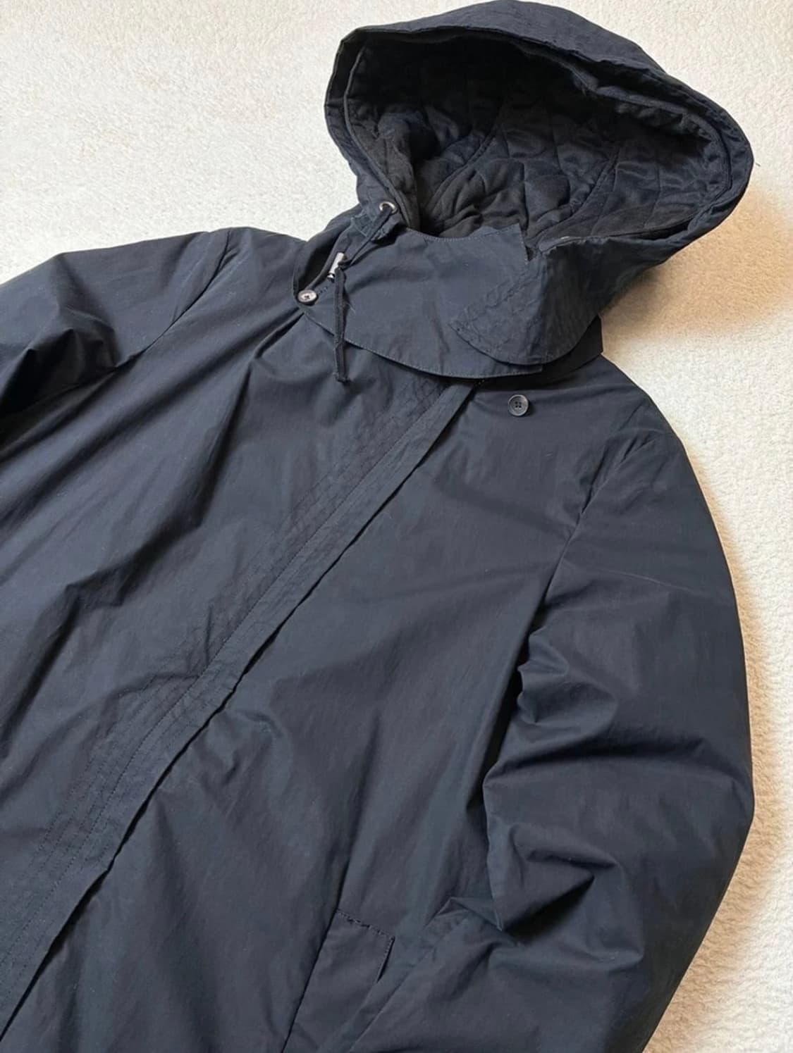 헬무트랭 16FW 사선 절개 후디 야상 상품이미지2