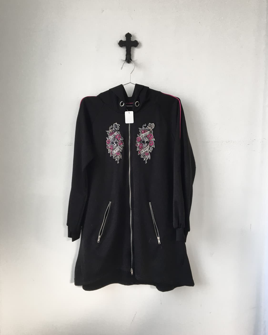 Algonquins skull patch point hood zip up 상품이미지2