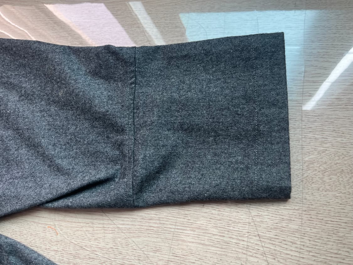 s 꼼데가르송 헴 포버튼 시그니처 팬츠 상품이미지7