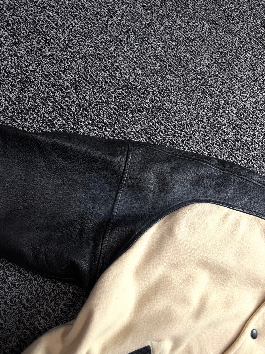 USA 오리지날 카우하이드 모직 바시티 자켓 3158 상품이미지3