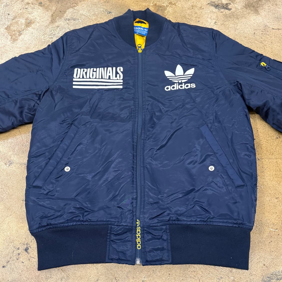 [정품/95] 아디다스 오리지널스 네이비 블루종 자켓 b19 상품이미지3