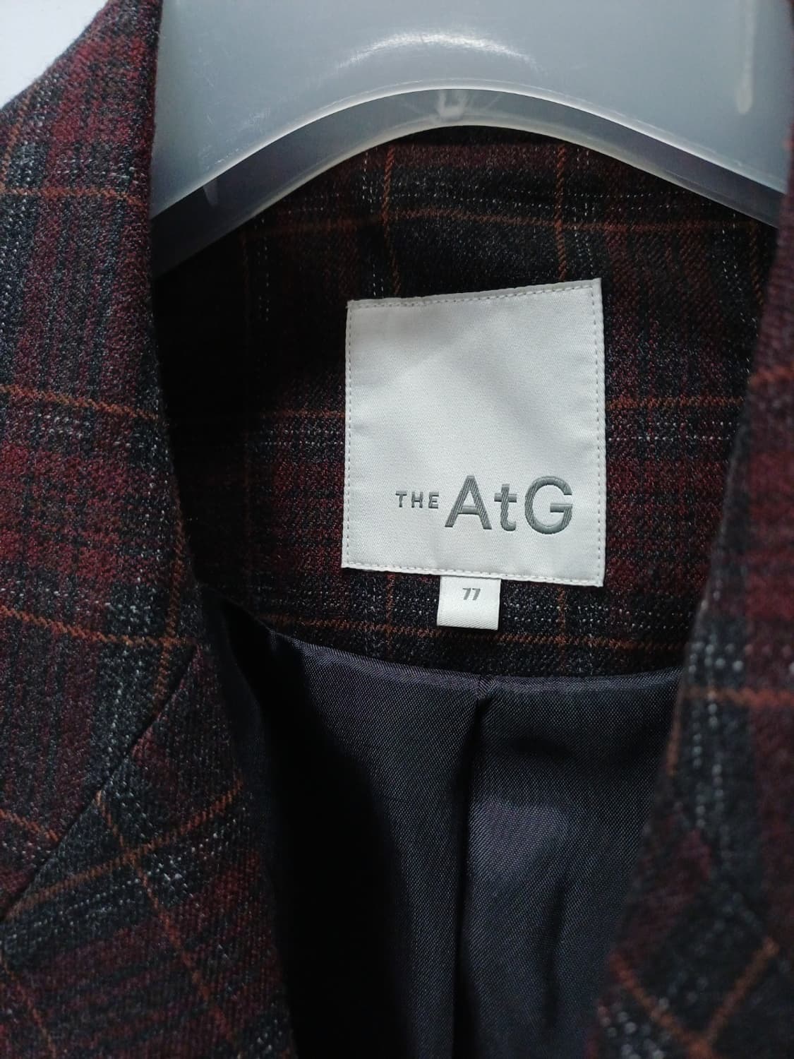 더엣지(AtG) 타탄체크 블레이져 자켓 (여성66~66반) 상품이미지5