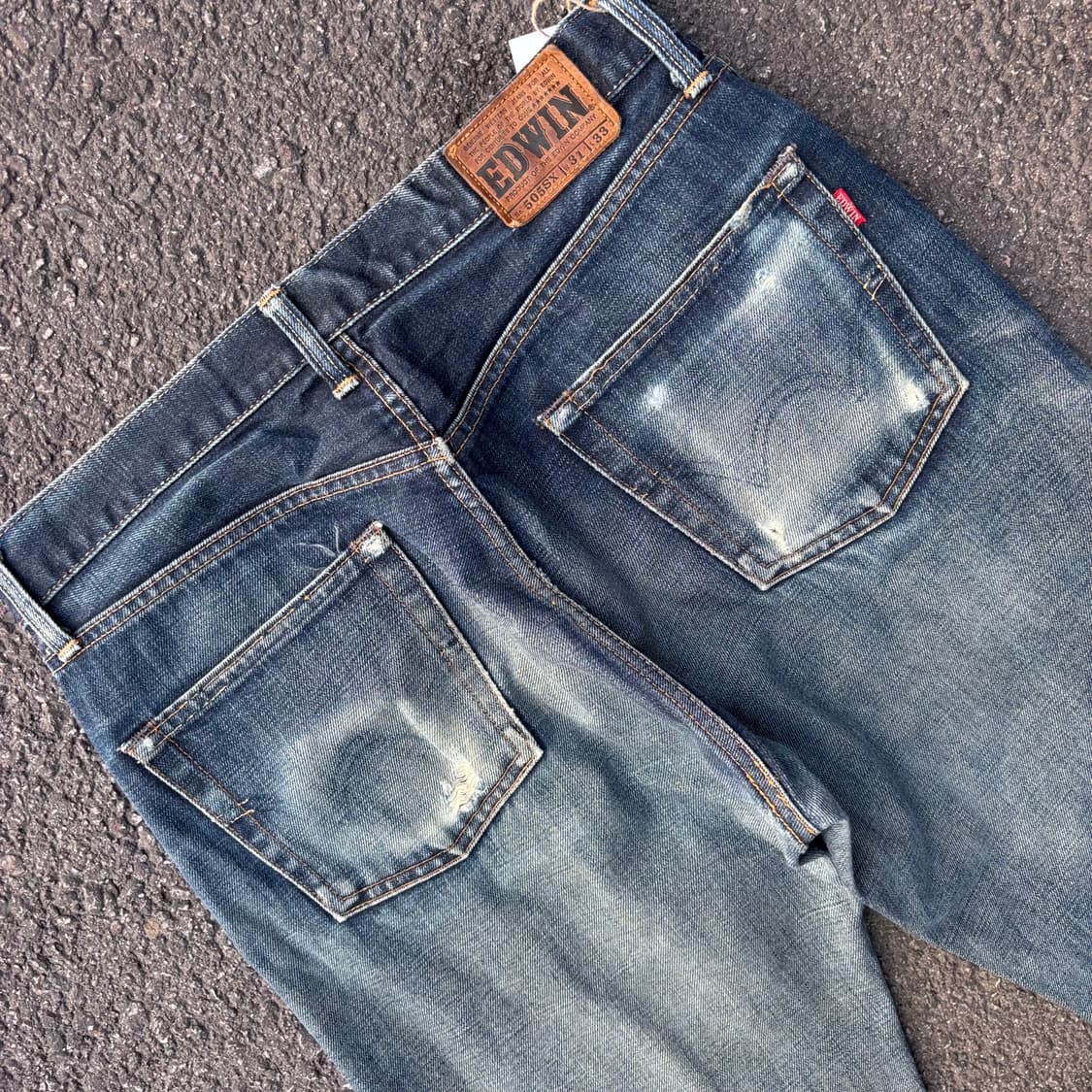 일본 에드윈 505sx 셀비지 데님 팬츠 상품이미지9