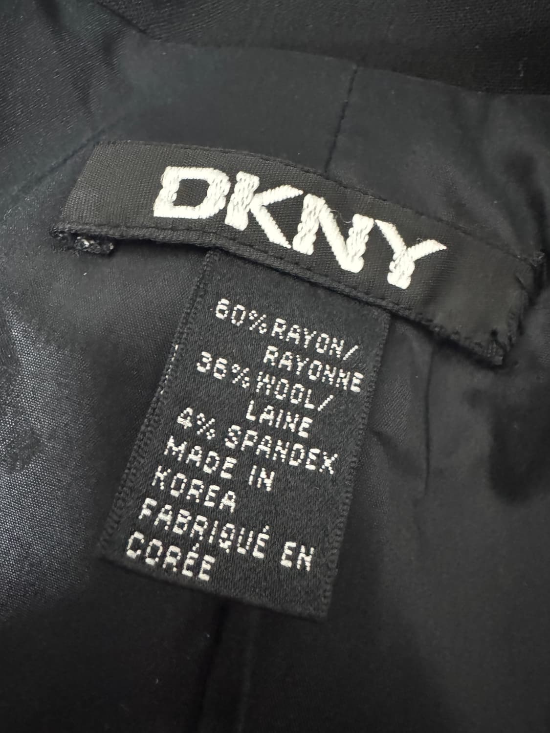 여성 DKNY 디케이엔와이 블랙 트렌치코트 상품이미지3