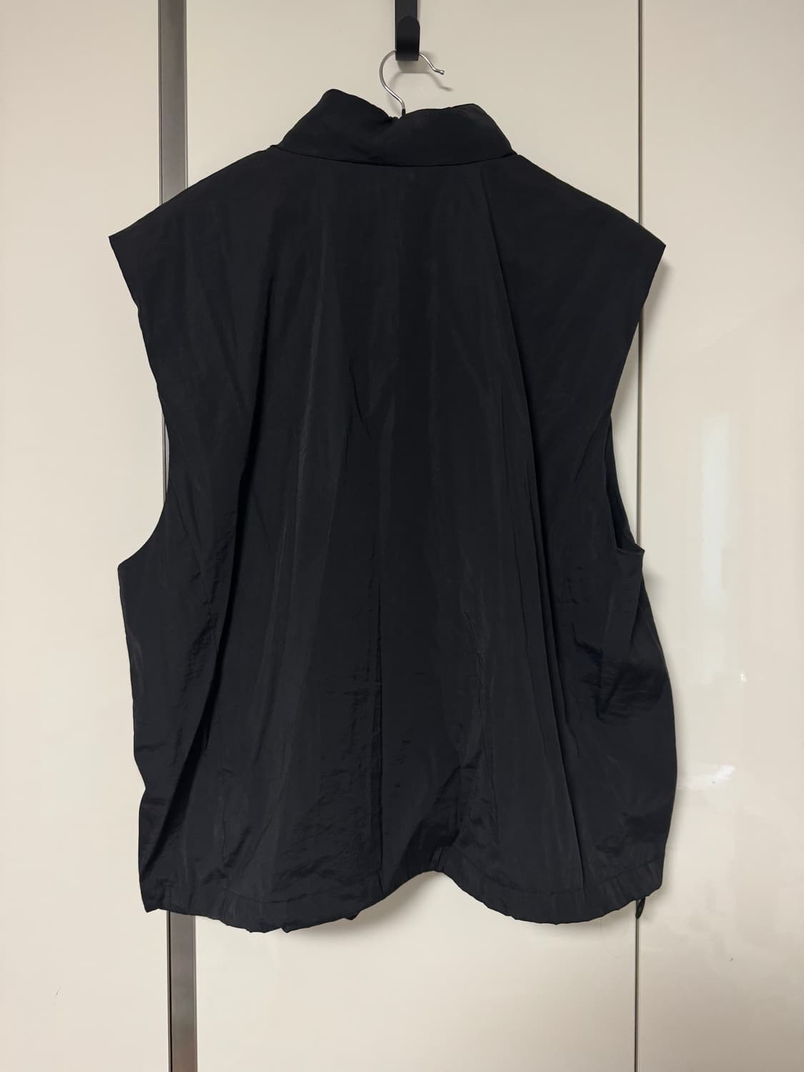 amomento 나일론 볼륨 포켓 베스트 블랙 L 상품이미지3