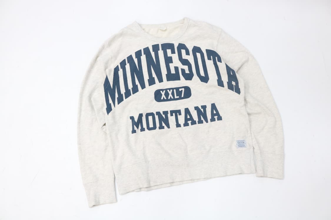 Seven Bridge 세븐브릿지 미네소타 몬타나 아치 로고 맨투맨  상품이미지2