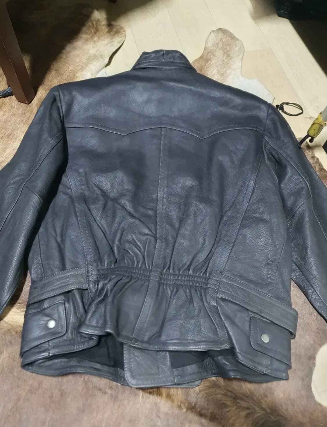 독일 폴리스 경찰 모토사이클 레더자켓 상품이미지6