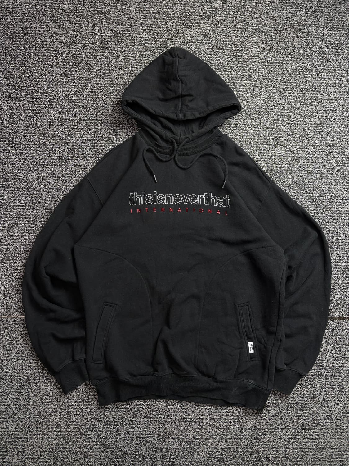 디스이즈네버댓 아치로고 헤비 코튼 후디 2163 상품이미지2