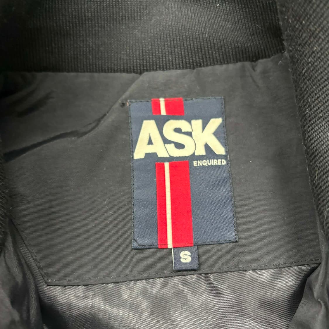 ASK 에스크 올드스쿨 y2k 걸즈 트랙 자켓 경량 패디드 점퍼(S) 상품이미지5