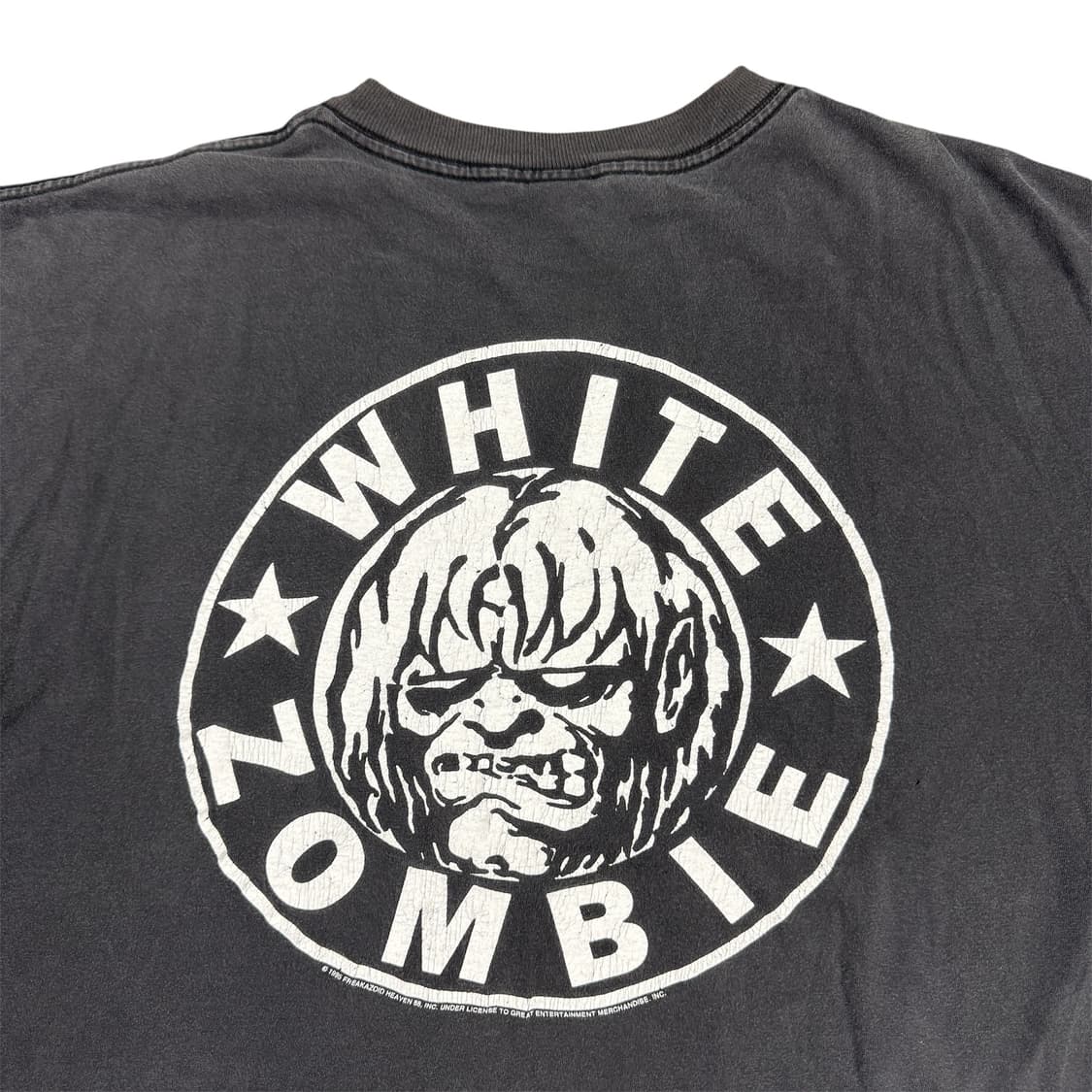 빈티지 90s White Zombie 화이트좀비 데몬 티셔츠 상품이미지4