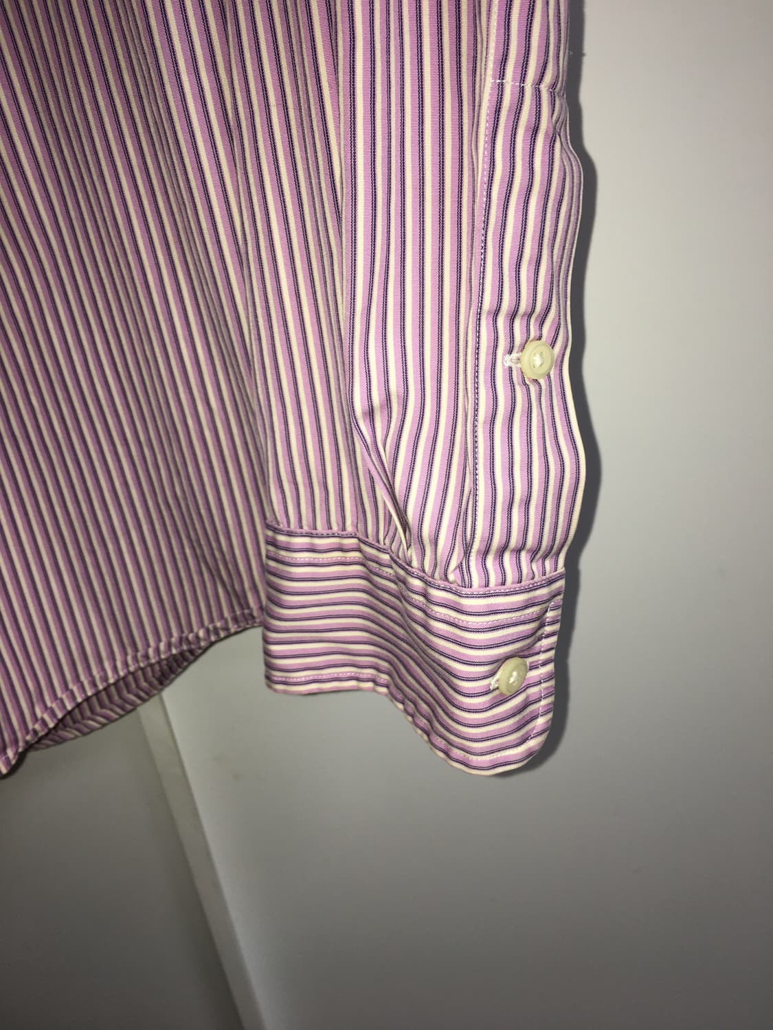 폴로 랄프로렌 퍼플 스트라이프 셔츠 상품이미지2