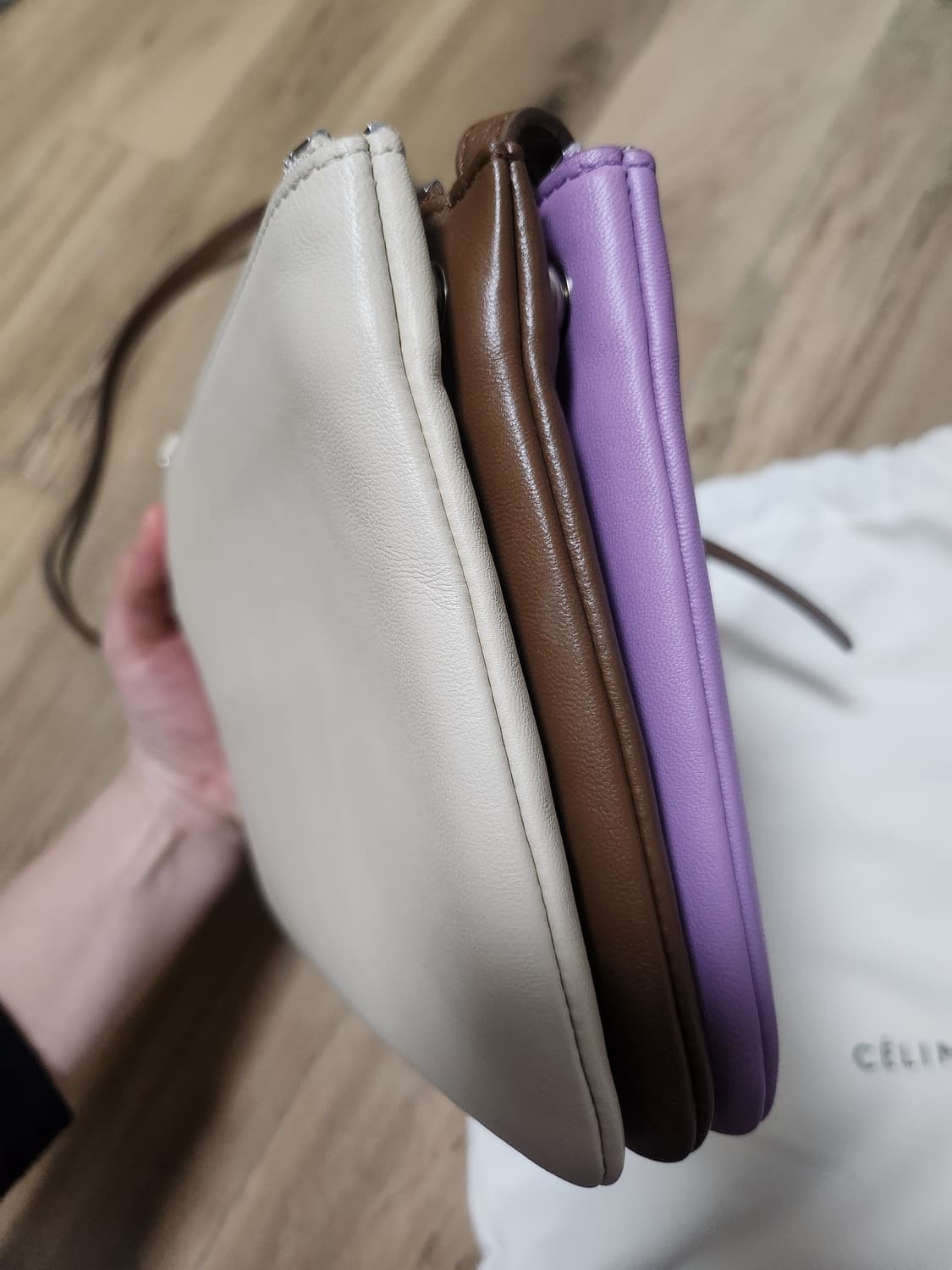 올드셀린  셀린느 트리오백 멀티컬러 상품이미지4