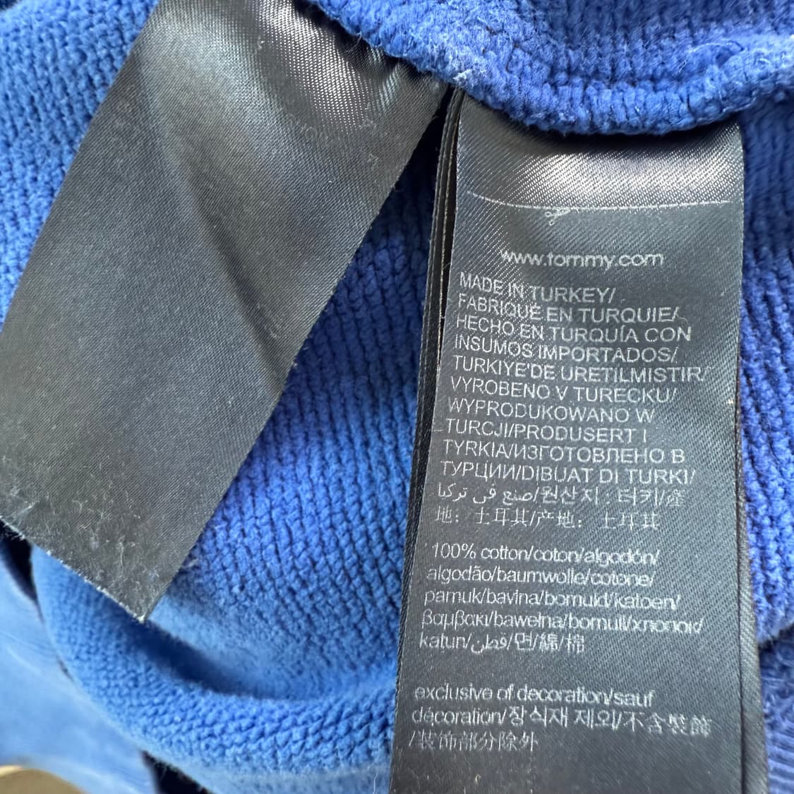 [L] 타미진스 블루 맨투맨 상품이미지6