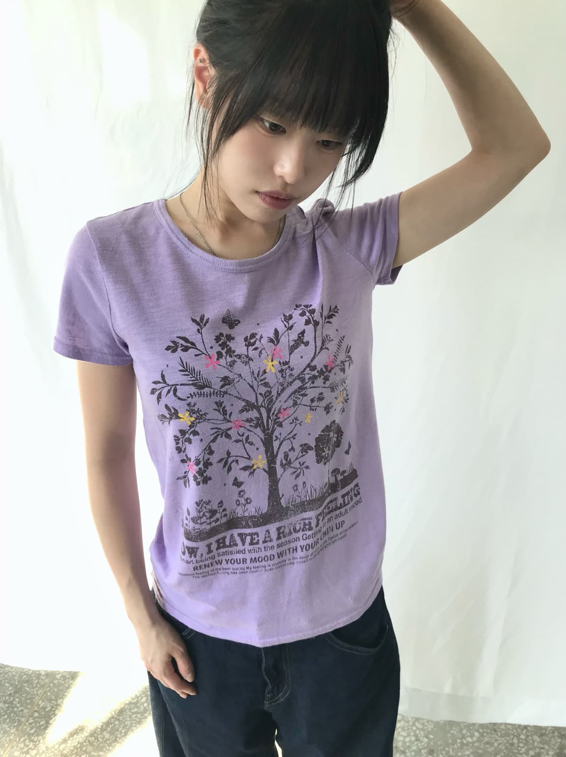 ⊹ Lilac Garden Tee 상품이미지6