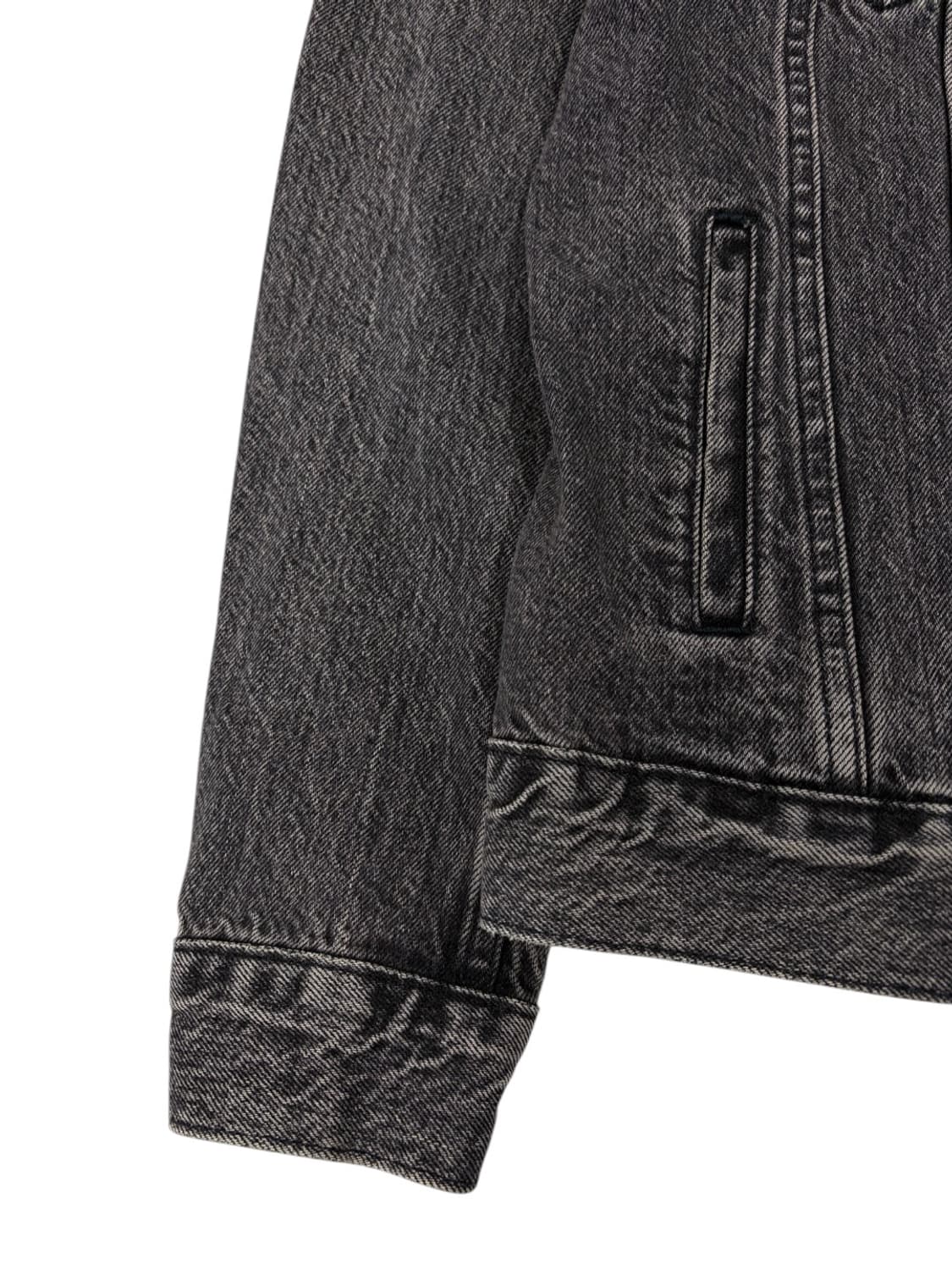 리바이스 블랙데님 자켓 (M)  상품이미지5