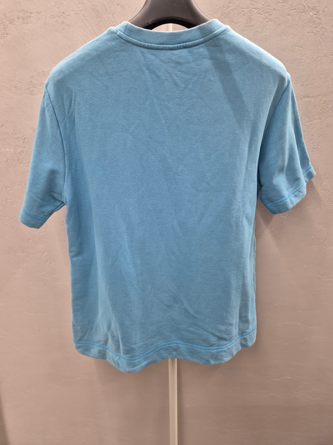 럭키 슈에뜨 오렌지 부엉이 프린팅 블루 반팔 티셔츠 FREE 상품이미지7