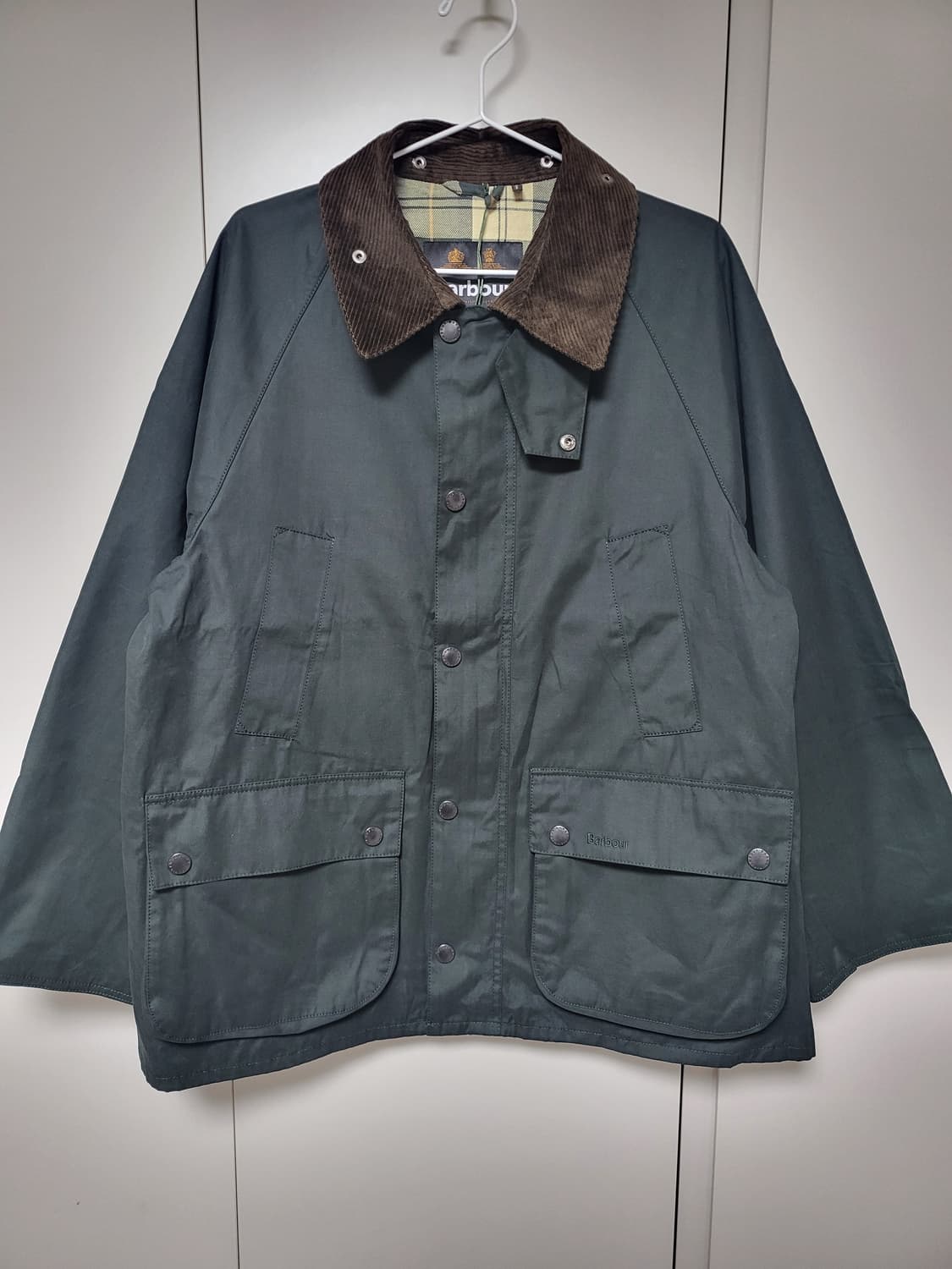 바버 OS 피치드 비데일 논왁스 세이지(42사이즈) 새상품 상품이미지1