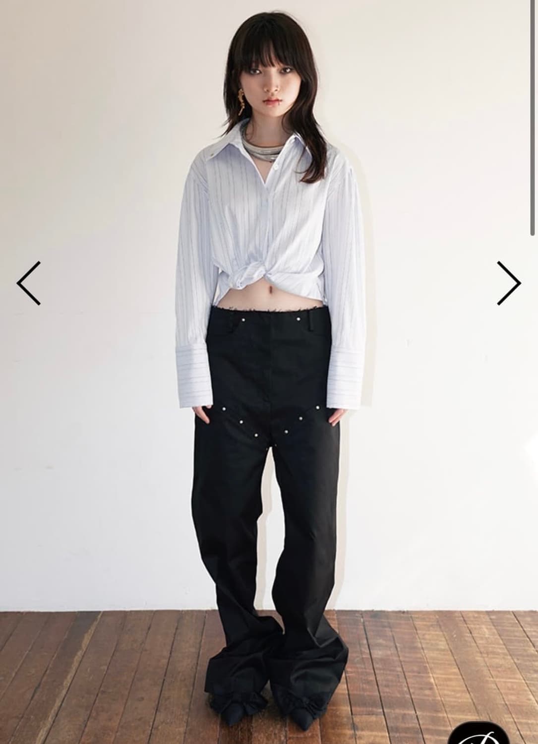 데어드 스터드 팬츠 s 상품이미지1