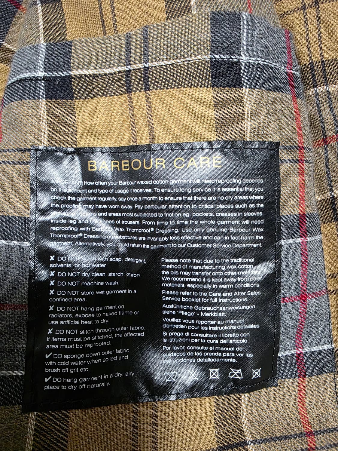 바버 인터네셔널 40사이즈 105~110 상품이미지7