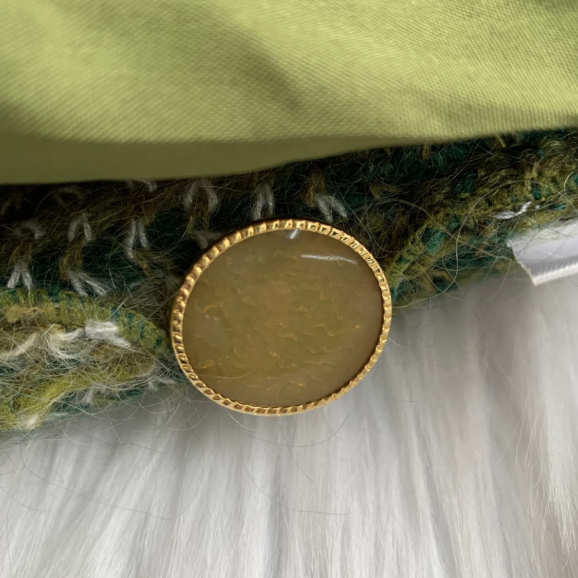 일본 빈티지 Raccommoder 보카시 니트 자켓 1765 상품이미지10