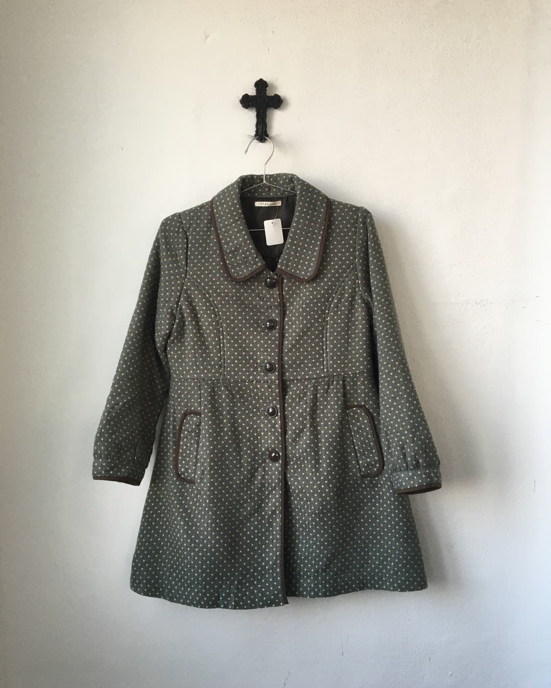 Axes femme dot pattern coat 상품이미지2