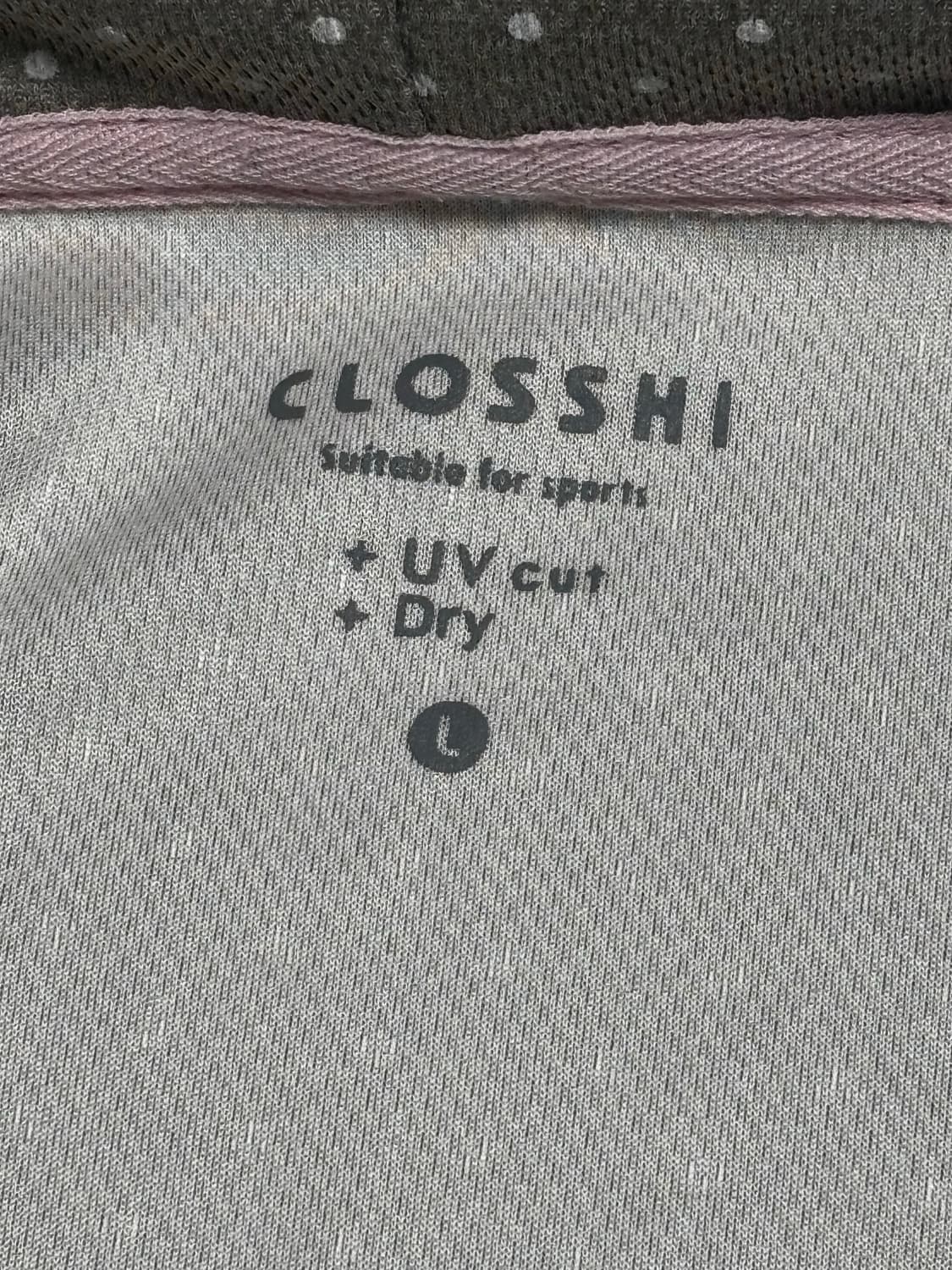 도트 그레이 후드집업 상품이미지4