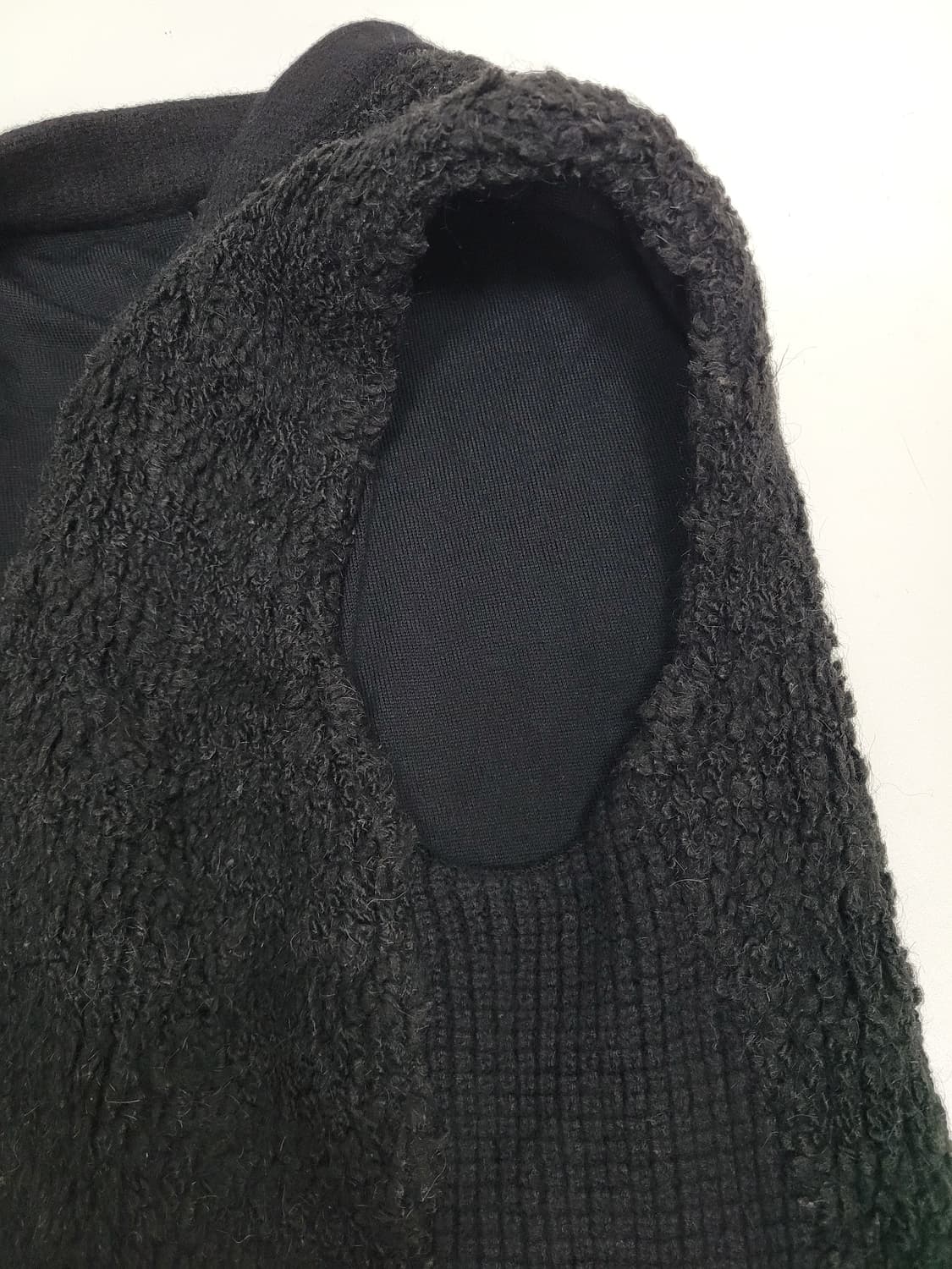 TIME 한섬 타임 부클레 울 알파카 롱 베스트 / 여 90(F) 블랙
 상품이미지6