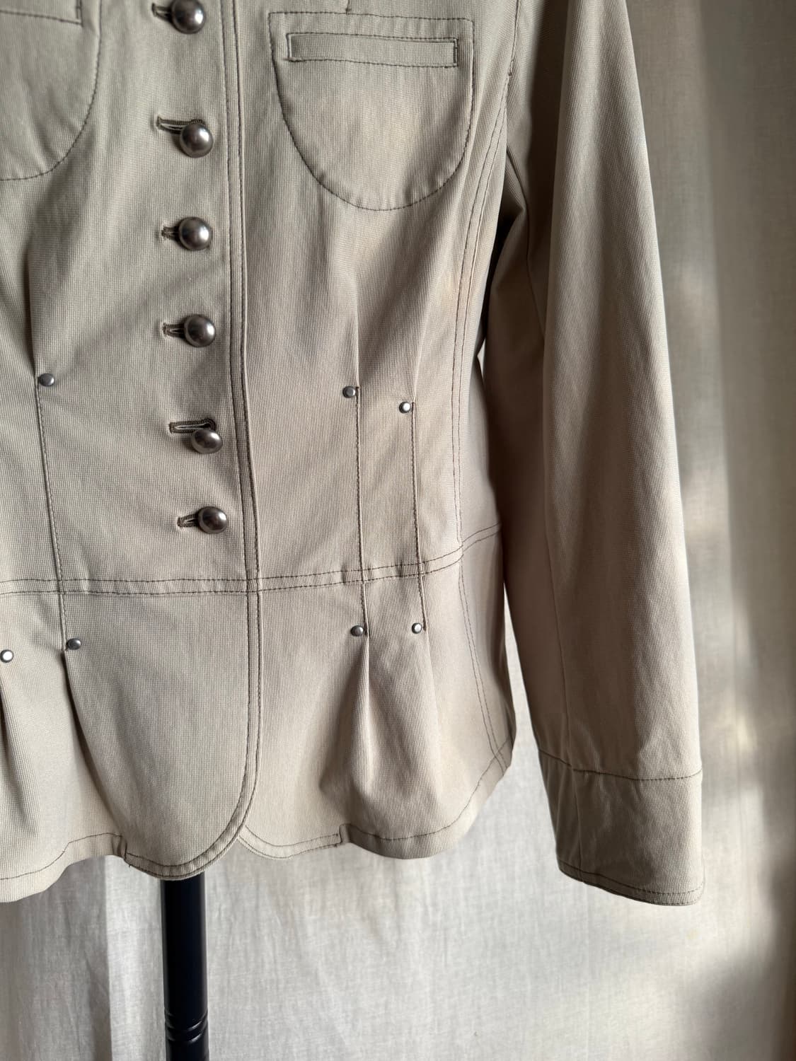 빈티지 버튼 자켓 상품이미지2