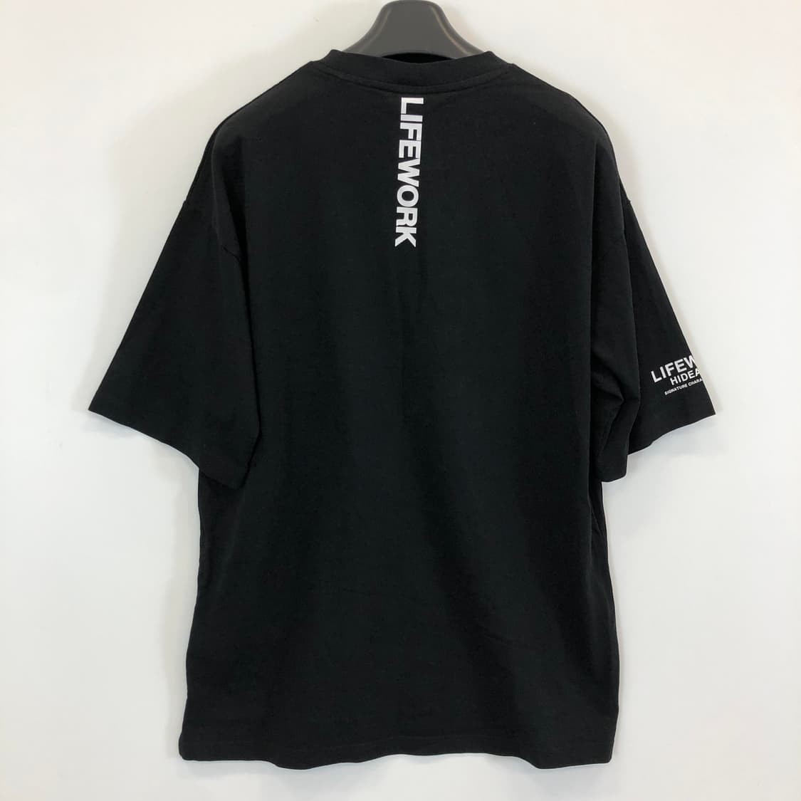 라이프워크 블랙 오버반팔 M 상품이미지4