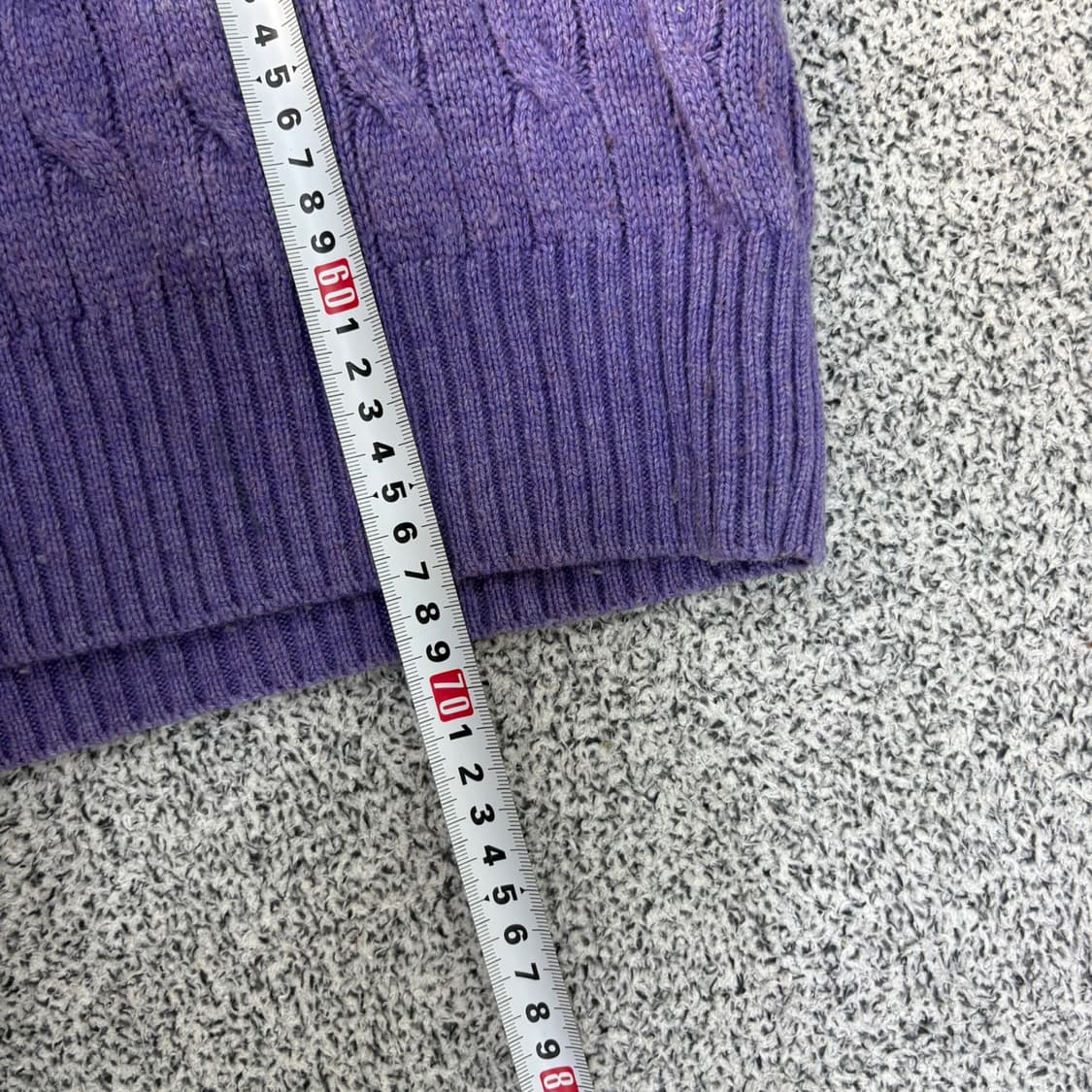 L 티니위니 남성 울 긴팔 케이블 니트 0413J 상품이미지6