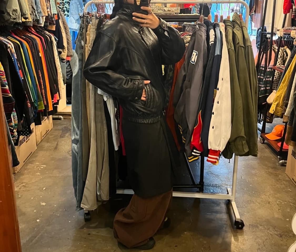 Vintage leather jacket  상품이미지6