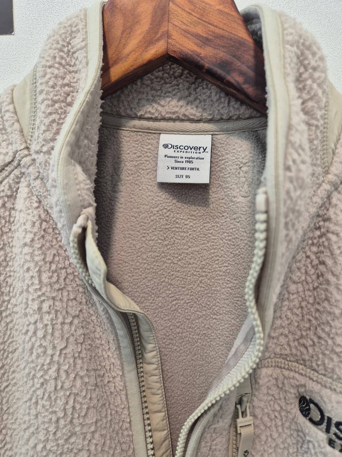 디스커버리 익스페디션의  플리스 자켓  95
사이즈  상품이미지4