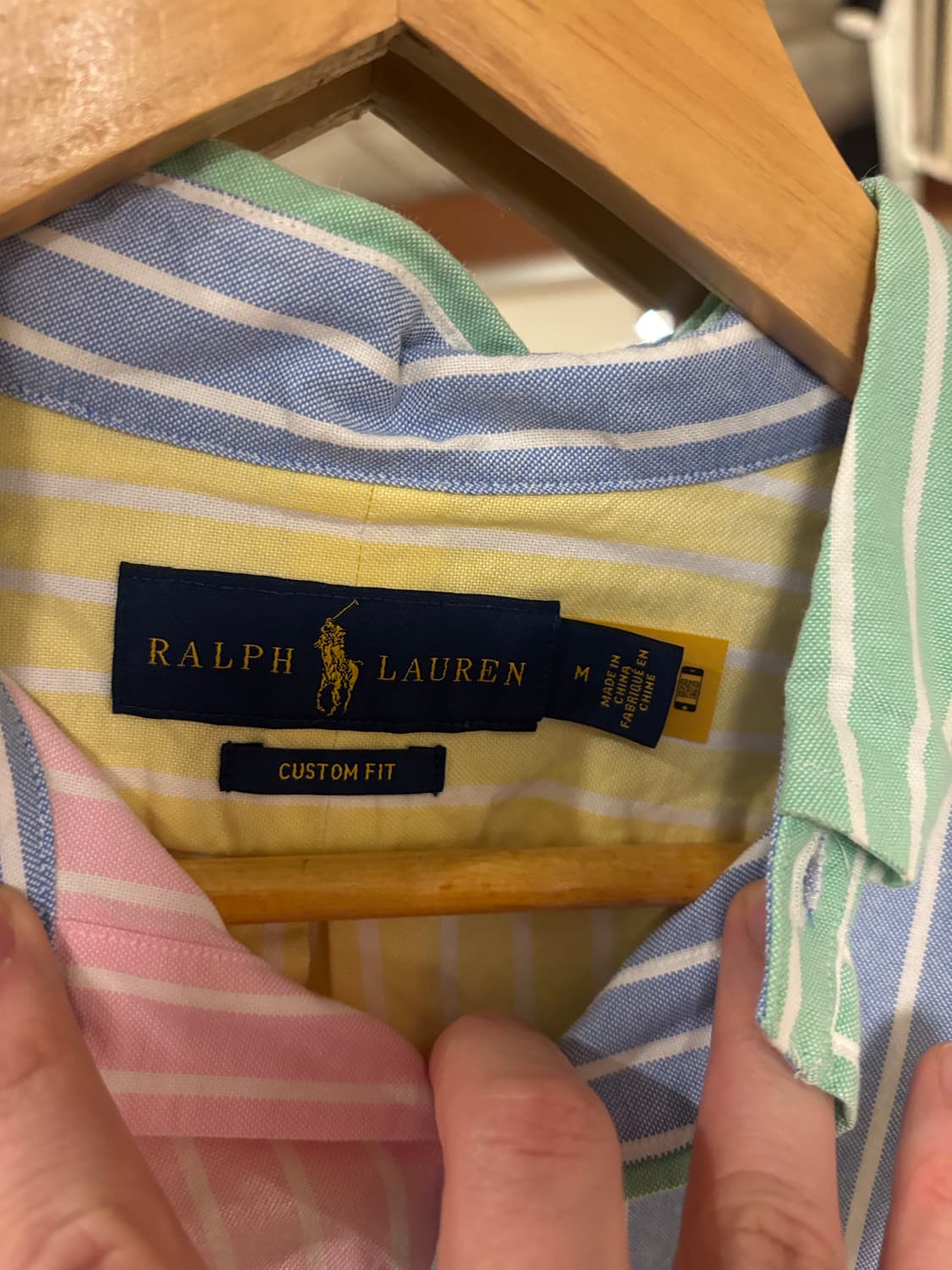 폴로 랄프로렌 멀티컬러 옥스포드셔츠 상품이미지3