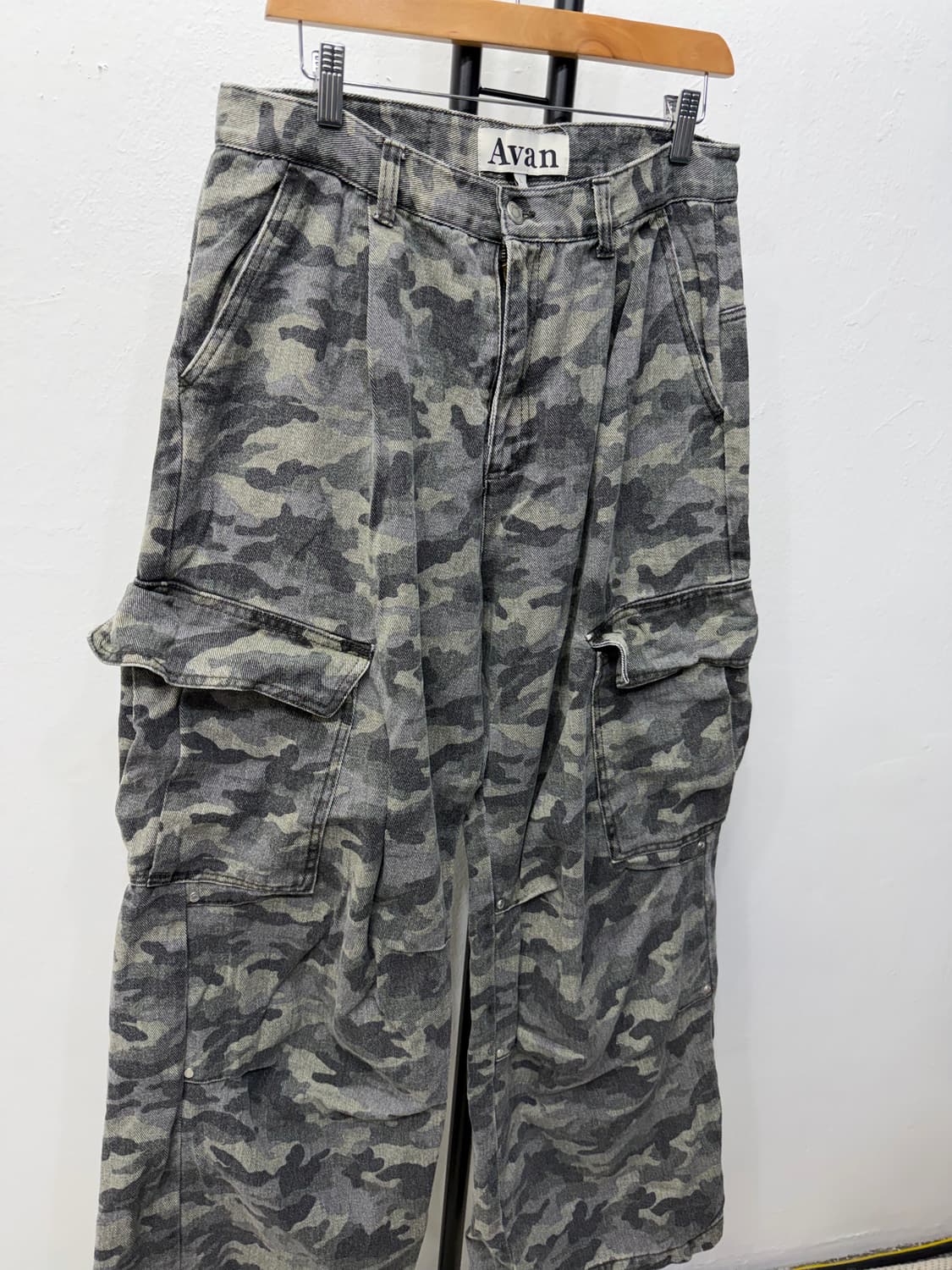 정품) Avan 아반 카고 바지 밀리터리 카고팬츠 30-31 상품이미지2