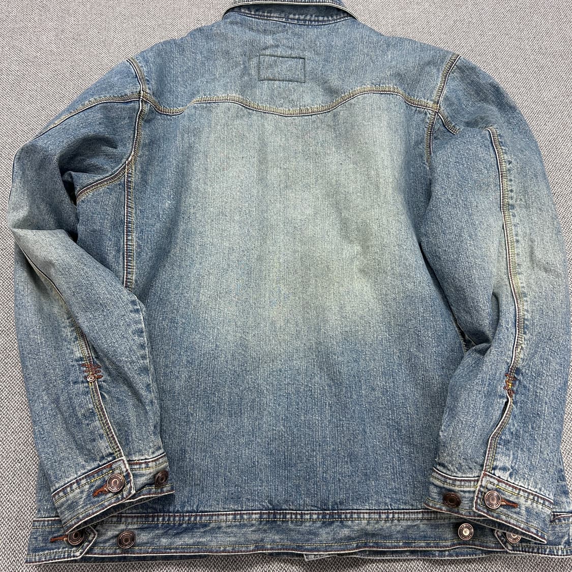 오클리 00s 데님 쉐르파 자켓(XL) 상품이미지5