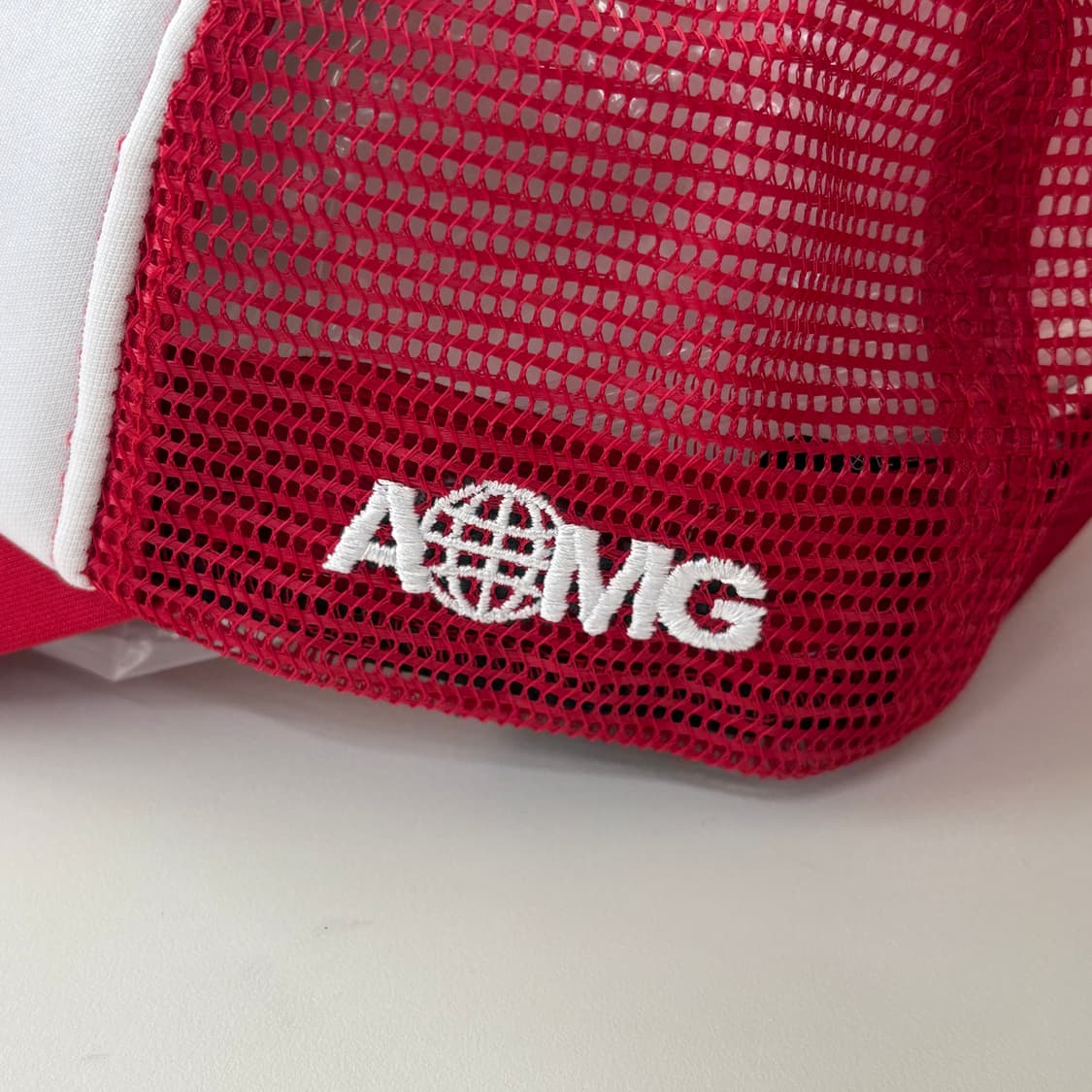 Peaches. x AOMG 'Globe' 메쉬 캡 (RED) 상품이미지4