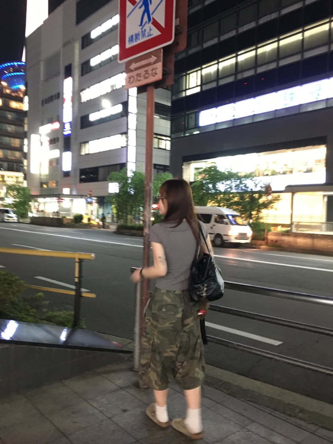 아워캐비넷 카모 버뮤다 팬츠 (M)(미시착) 상품이미지3