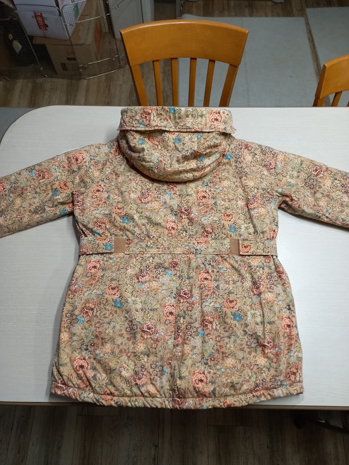 M95 Thursday Island 오버핏 플라워 후드패딩 M-991 상품이미지2