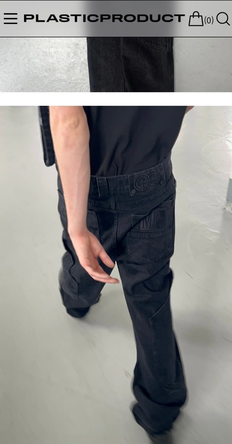 MPa CALF POCKET PANTS (BLACK) - S 상품이미지1