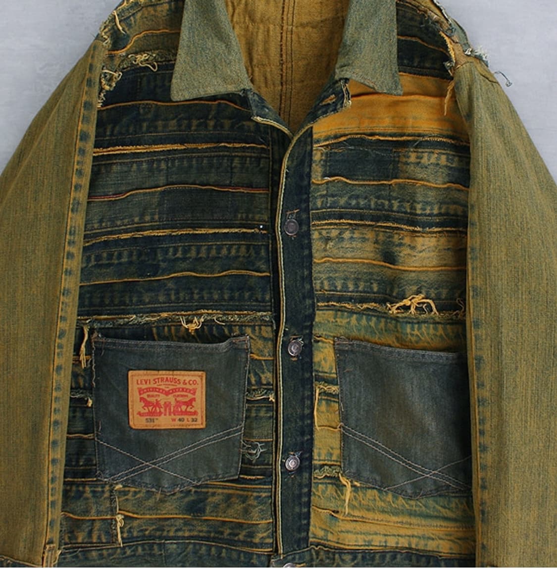 remake denim coverall jacket _ S4094 상품이미지2