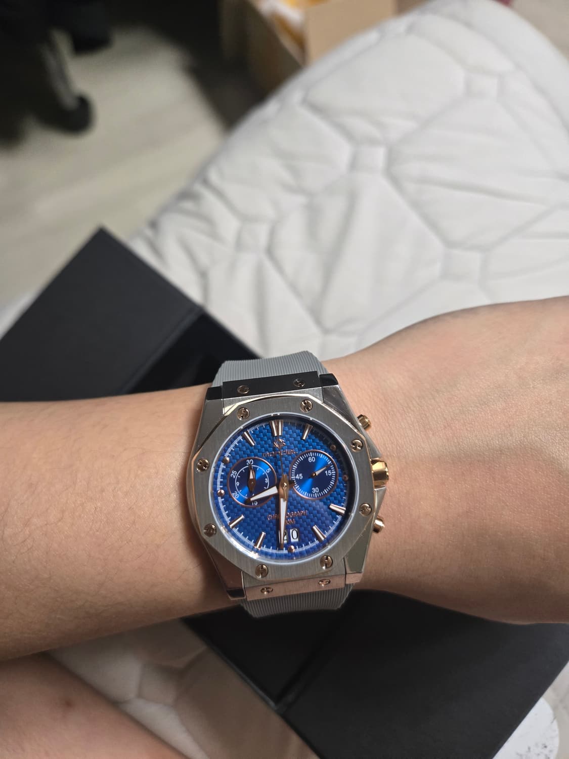 몽시엘 크로노그래프 시계 상품이미지2