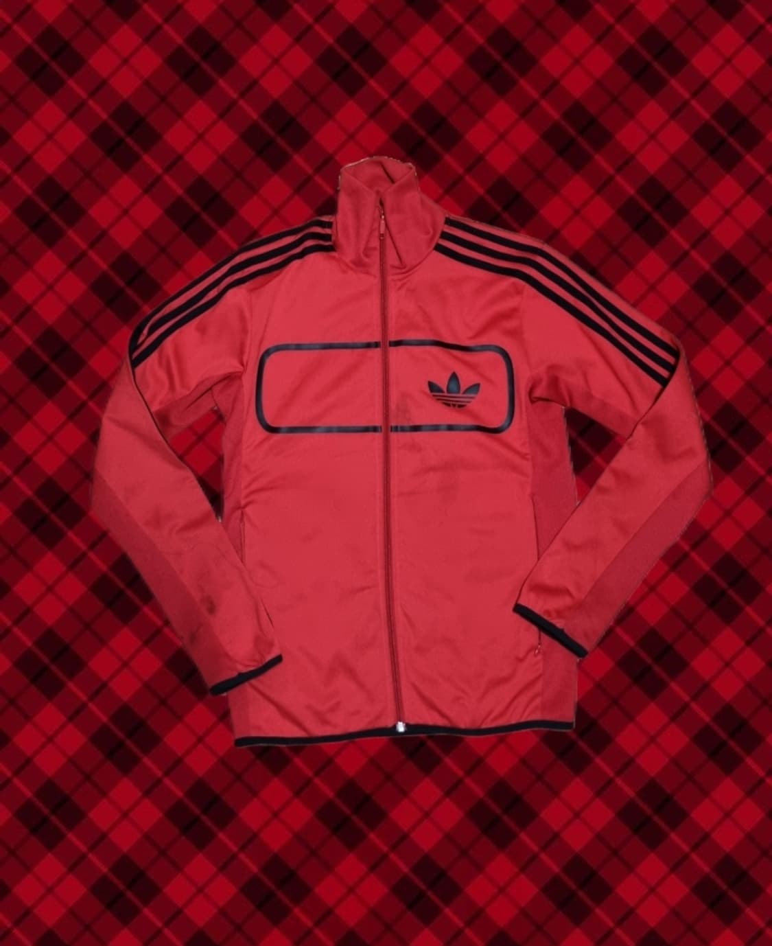  아디다스 레드 파이어 집업 져지 85 빈티지 상품이미지1