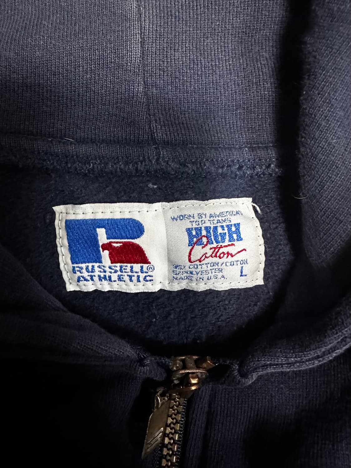 러셀 후드집업 Made in USA 상품이미지3