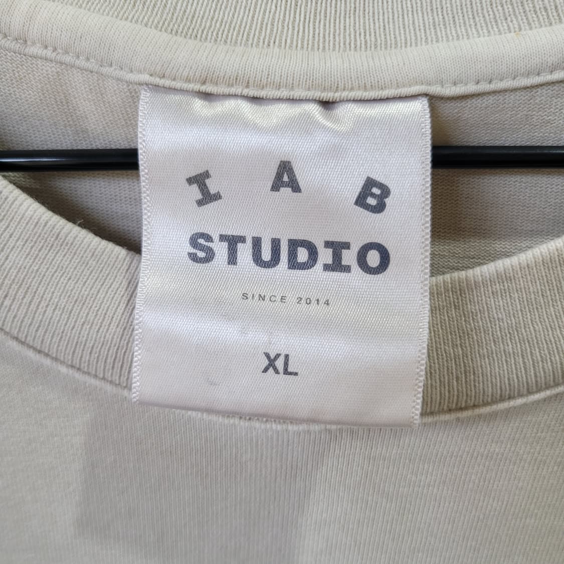 IAB STUDIO 반팔티 베이지 상품이미지3