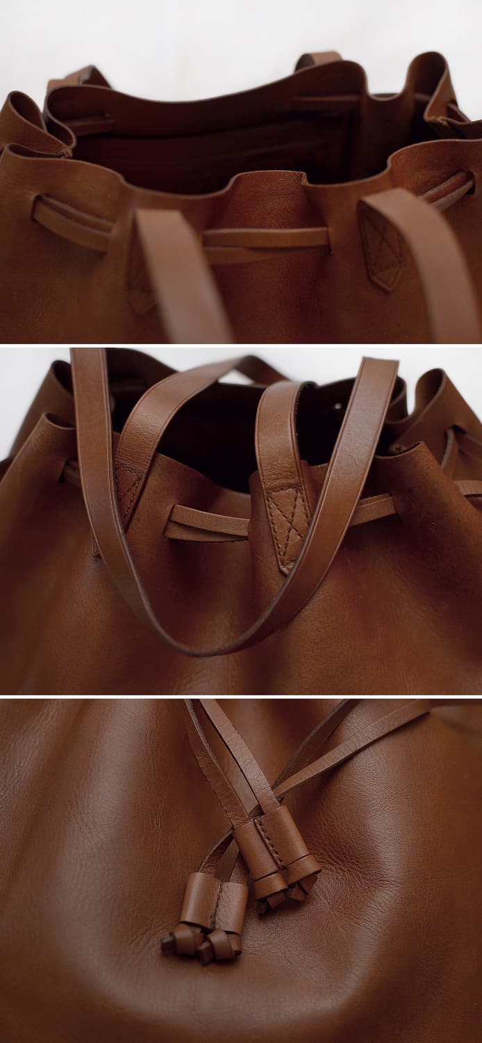 메이드웰 드로우스트링 트랜스포트 레더 빅토트.숄더백 상품이미지9