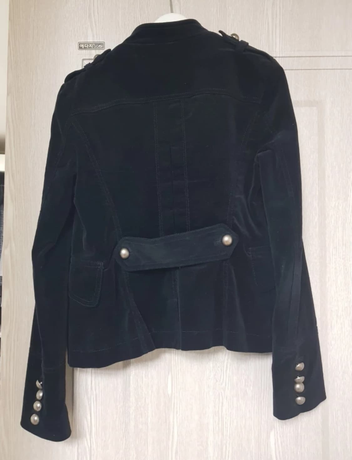 GGPX 나폴레옹 벨벳자켓 블랙 55 상품이미지3