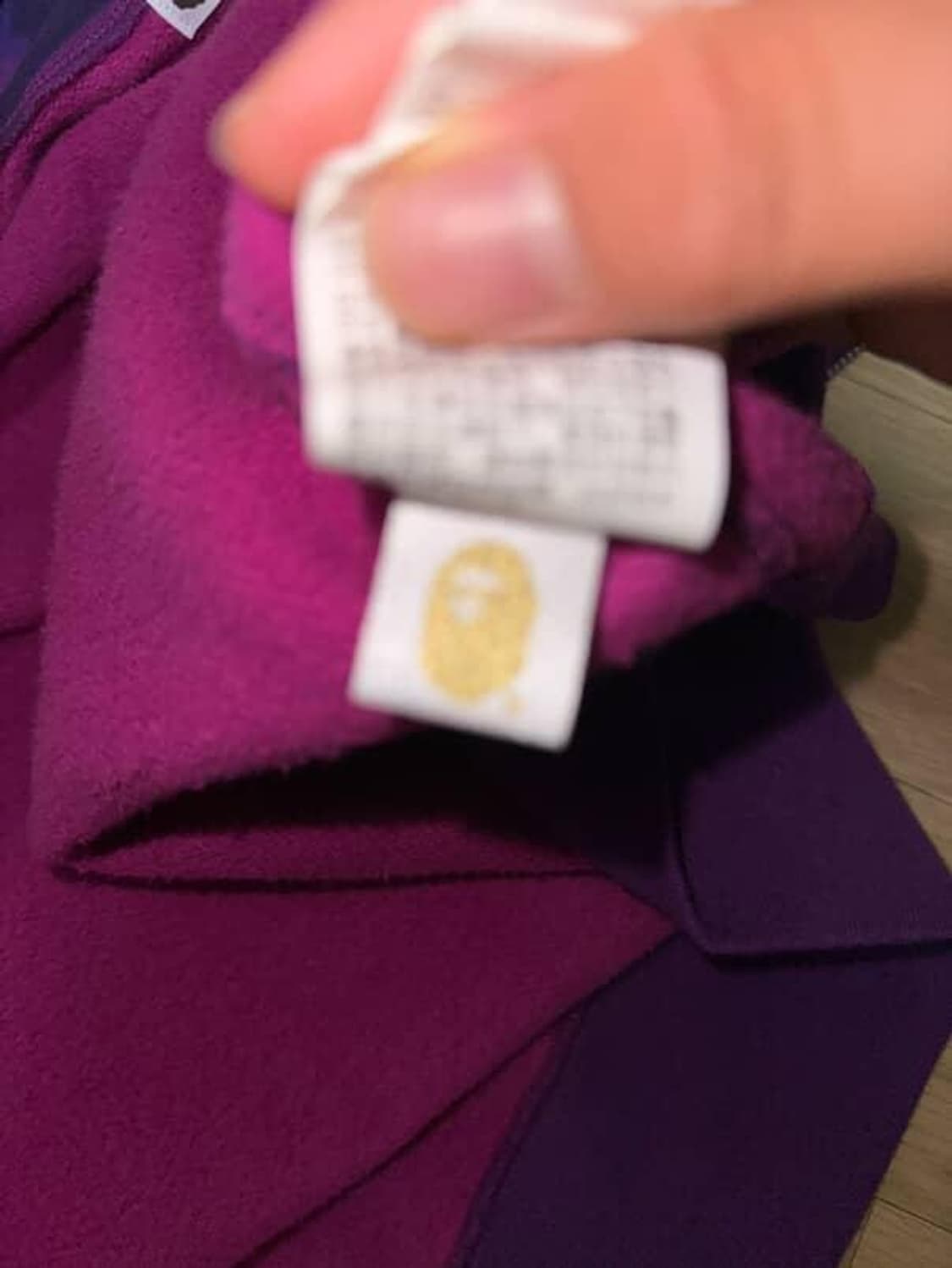 베이프 후드집업 팝니다 상품이미지5