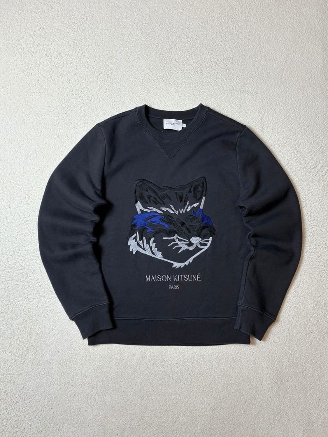 메종키츠네 21ss 빅 폭스 자수 맨투맨 PN7574 상품이미지1
